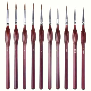 10-Piece Fine Detail Brushes 1