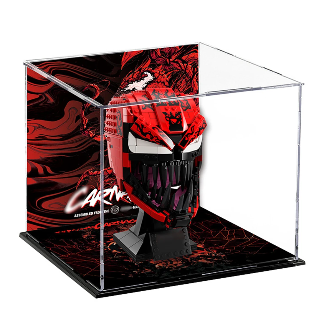 

25 X 20 X 20cm Building Block Acrylic Display Box Show Case For 76199 - Crystal Nut Type ( Only Including Display Box )