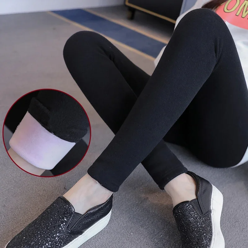 Autumn Winter Pregnant Warm Skinny Leggings Maternity Pregnancy Thicken Pants Women Trousers Clothing Black Gray Khaki Clothes