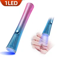 Portable Handheld Mini Nail Lamp For All Gel Polish Quick Dry USB Nail Dryer Machine UV LED Nail Lamp Mini Flashlight Pen 1