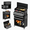 INTERGREAT Rolling Tool Chest with Wheels and 8 Drawers, Detachable Large Tool Cabinet with Lock for Garage 1