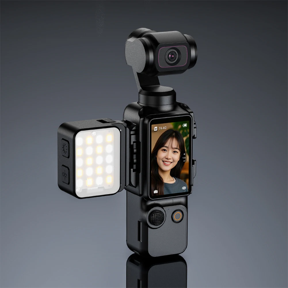 Magnetic Fill Light LED Video Light for DJI Osmo Pocket 3 (1 Fill Light)