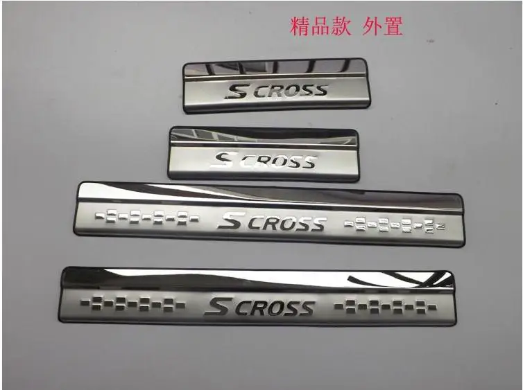 

4 шт., защитные накладки на пороги двери для suzuki sx4