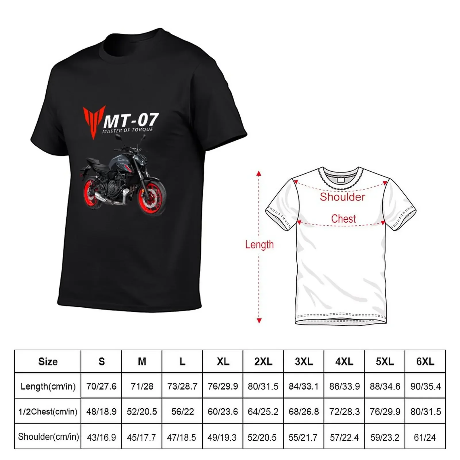 MT-07 Motorcycle T-Shirt summer tops quick-drying big and tall t shirts for men 2