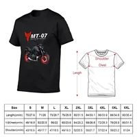 MT-07 Motorcycle T-Shirt summer tops quick-drying big and tall t shirts for men 2