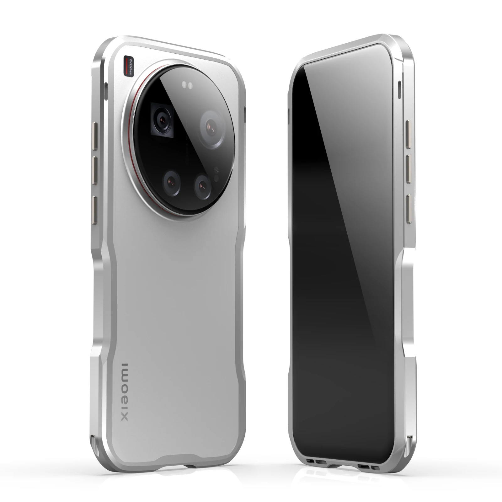Luxury Lightweight Aluminum Shockproof Cover with Metal Bumper Frame