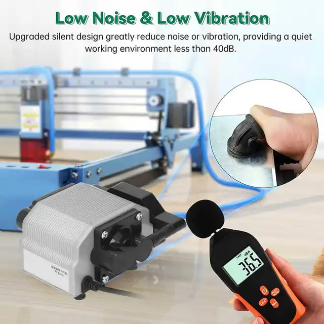 24V 30L/min Laser Air Assist Pump Air Compressor For Cronos Laser Engraving  Machine Adjustable Speed Low Noise Upgraded Nozzle - AliExpress