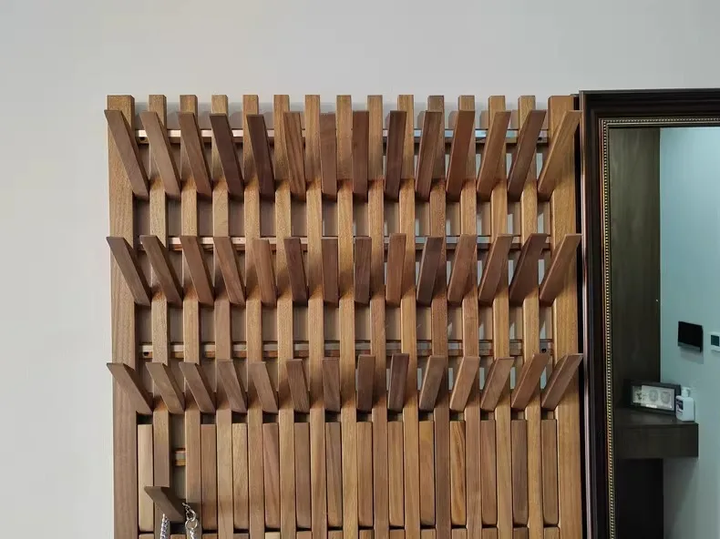 Large Wall Coat Racks Solid Wood Hanger Entrance Hall Multifunctional Storage Multilayer Hook Hat Clothes Organizer Furniture