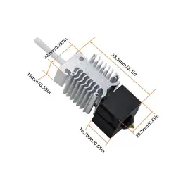Premium Hotend Nozzle Kit with Efficient Heat Dissipation (1set)