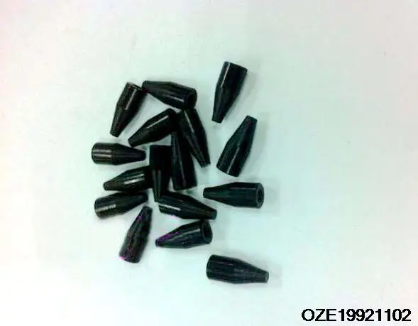 100Pcs 6X10Mm Point Ended Pcb Test Fixture Parts Piastra Pom Pressure Bar Nero