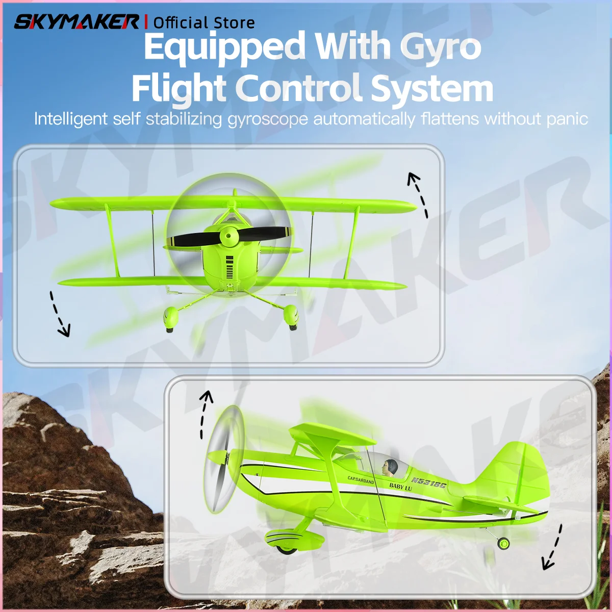 새로운 WLtoys A310 RC 비행기 2.4G 브러시리스 모터 3D6G 자이로스코프 듀얼 날개 4채널 비행기 어린이 남자아이 장난감 선물