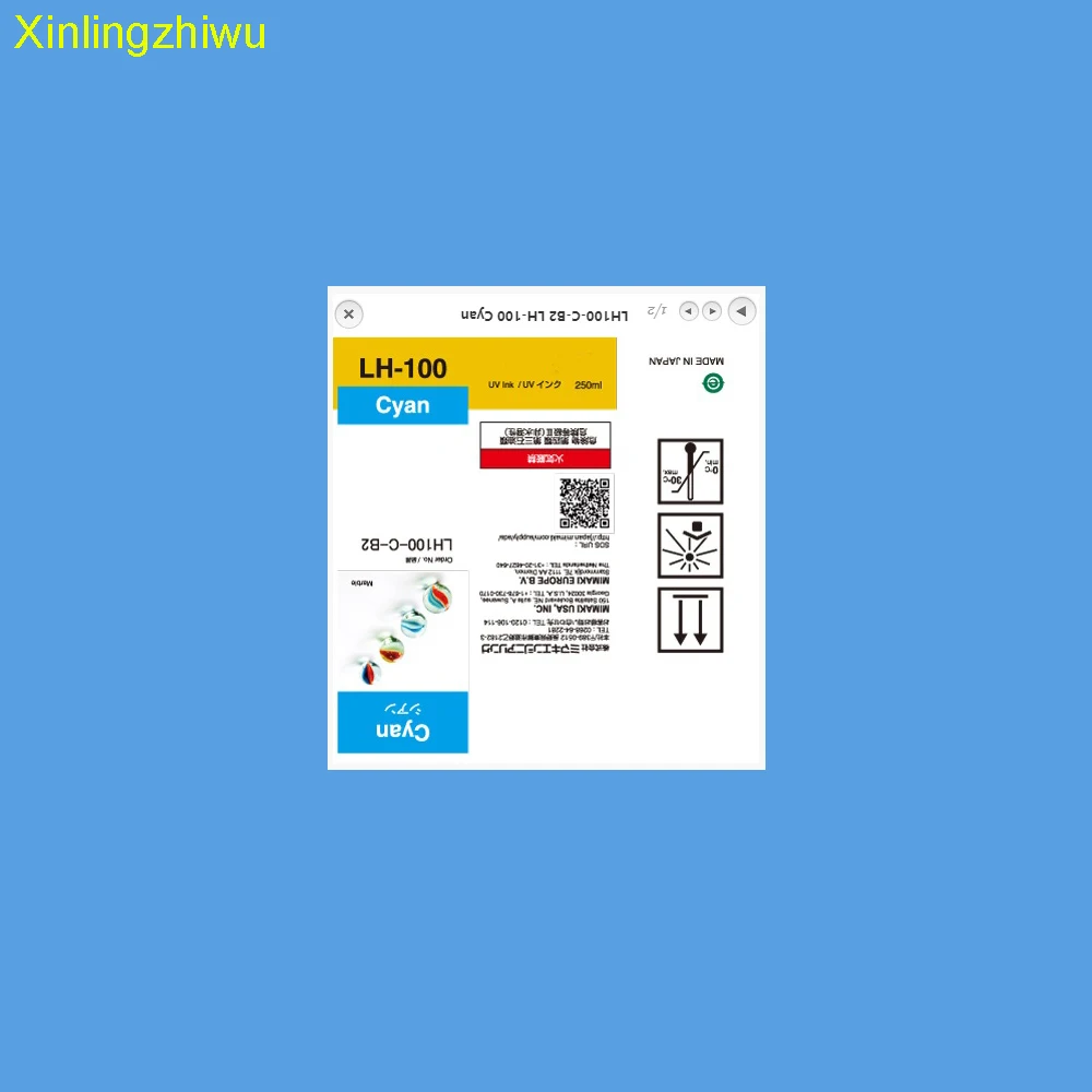 UV 잉크 카트리지용 교체 칩, LH100, 1000ml, 미마키 UJF3042MKII UJF6042MKII JFX200 UJF7151