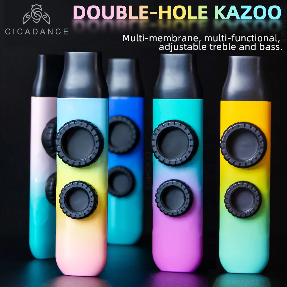 Double Membrane Kazoo Professional Playing ABS Kazoo Flute Accompaniment  Z6O6