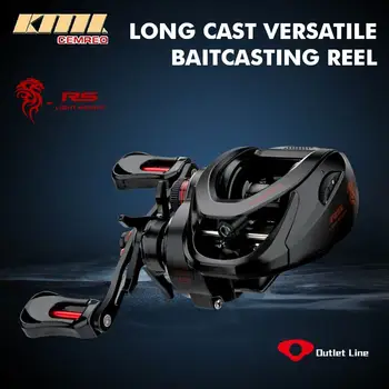CEMREO Compact Low-Profile Baitcasting Reel (RS-B) 1