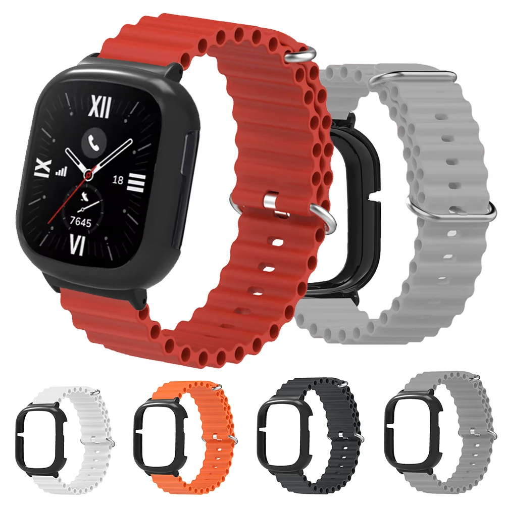 Premium Silicone Bracelet Strap for Ocean Bands - All-Day Comfort & Style