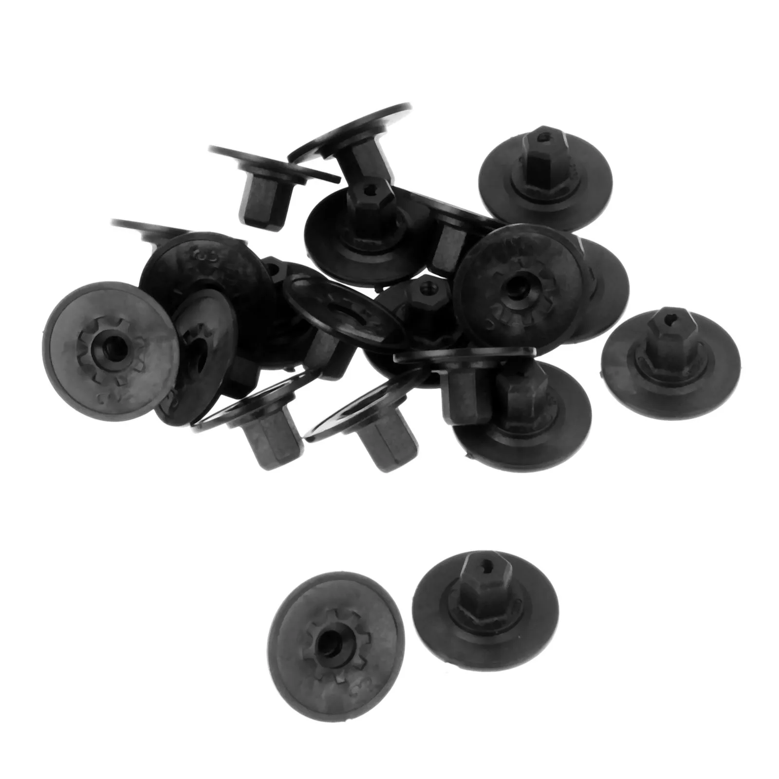 

20Pcs Auto Self Tapping Screws Seat Nut Cap for Audi Plastic Self Tapping Screw Holder Cushion fastener Car Accessories