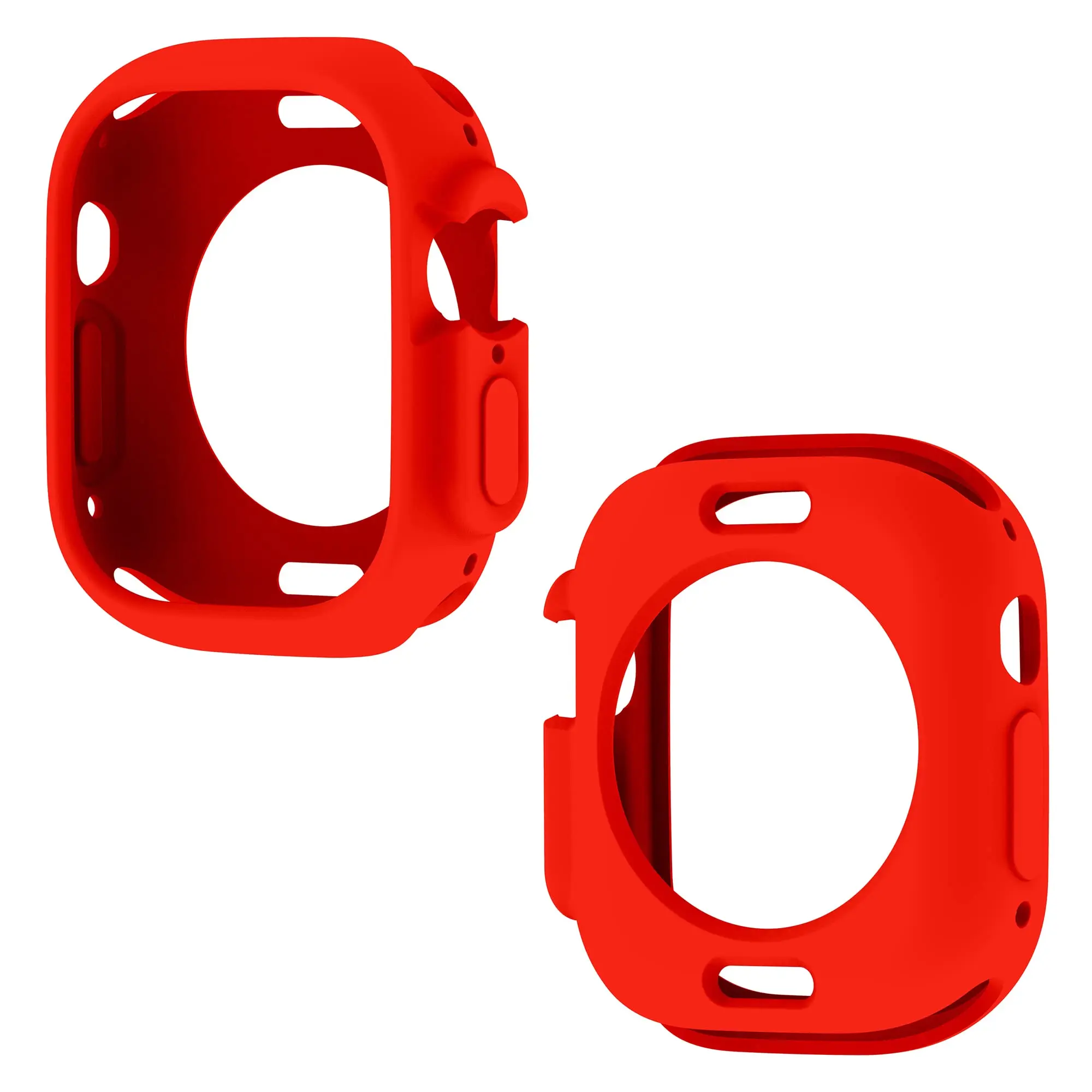Schutzhülle für Apple Watch Ultra2 3 49 mm, rundum stoßfest, TPU, schützender Silikon-Stoßfänger, kratzfest, iwatch ultra 3 49 – Detail 10