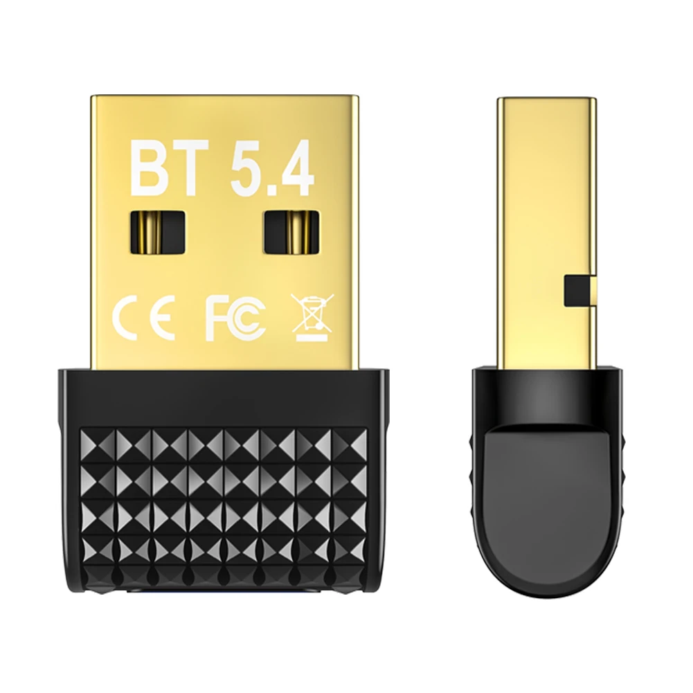 BT 5.4 어댑터 무선 BT 송수신기 플러그 앤 플레이 무선 동글 (BT 키보드/마우스/헤드폰/스피커용)