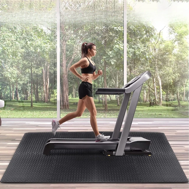8/16 Pcs Fitness Mat Set EVA Foam Puzzle Floor Mats High Density Interlocking Tiles Suitable for Home Gyms Treadmill Areas 2