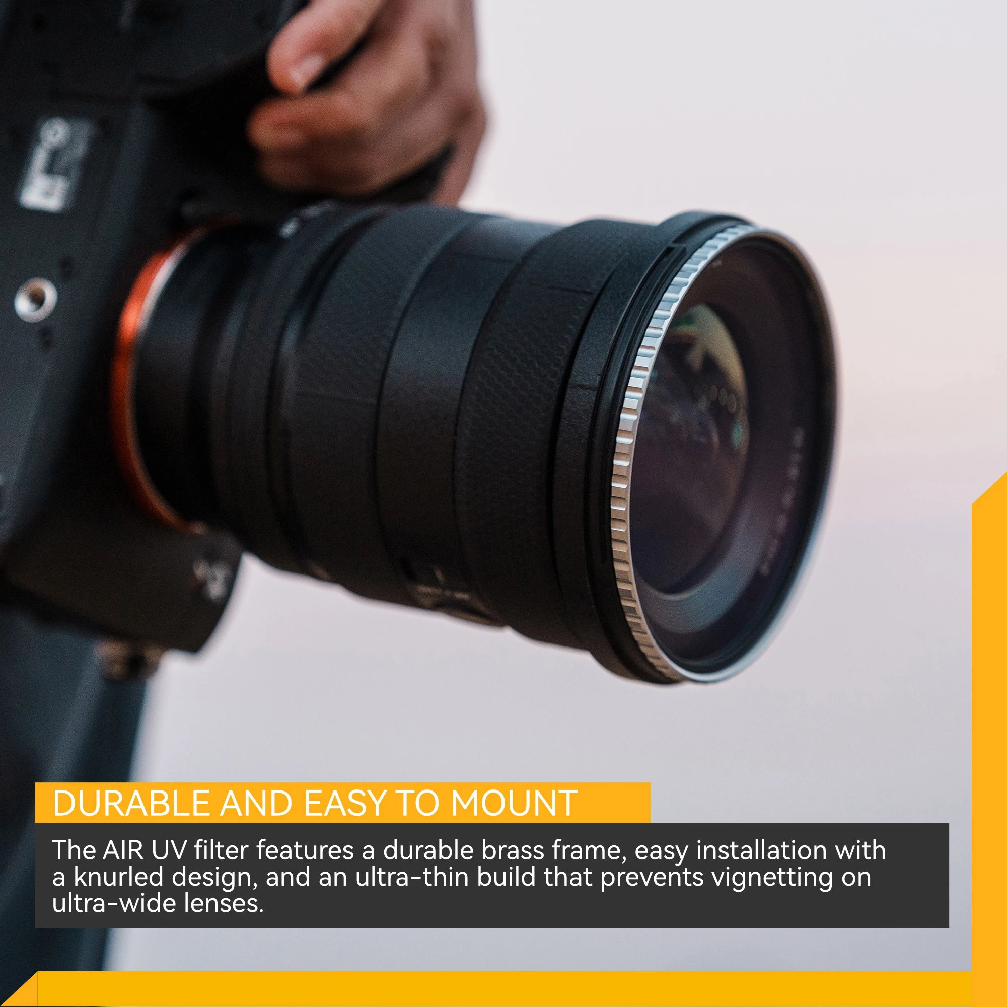 NiSi 67mm 77mm 82mm Air UV Protection Filter with 99.9% Peak Transmission 49mm 5