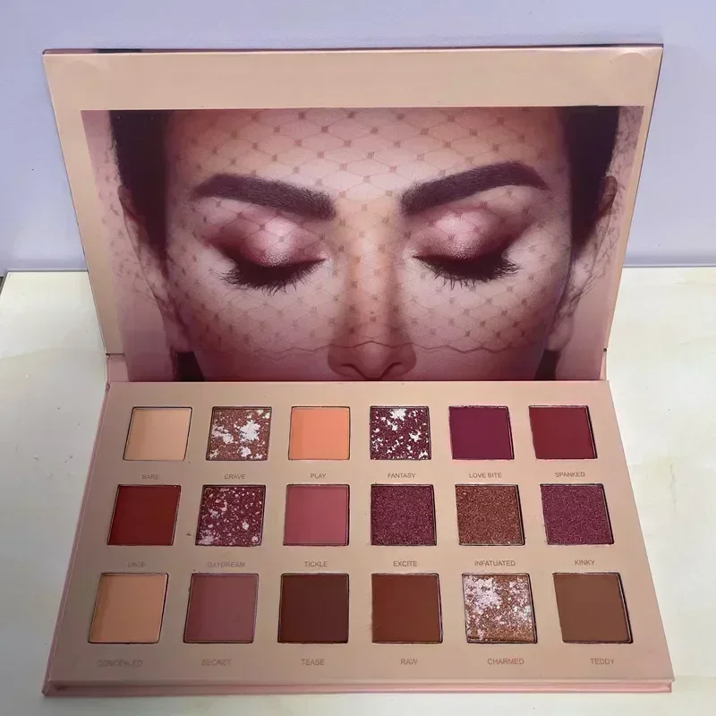 2025 Good Sale Natural Matte Eye Shadow Waterproof Palette Shimmer Eyeshadow Soft Glam Norvina Sultry Riviera That Glow 5