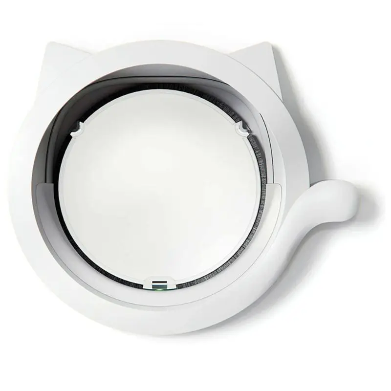 new Small Round for Cat Door with 4-way Lock Pet Plastic Window Lockable Safe Dog