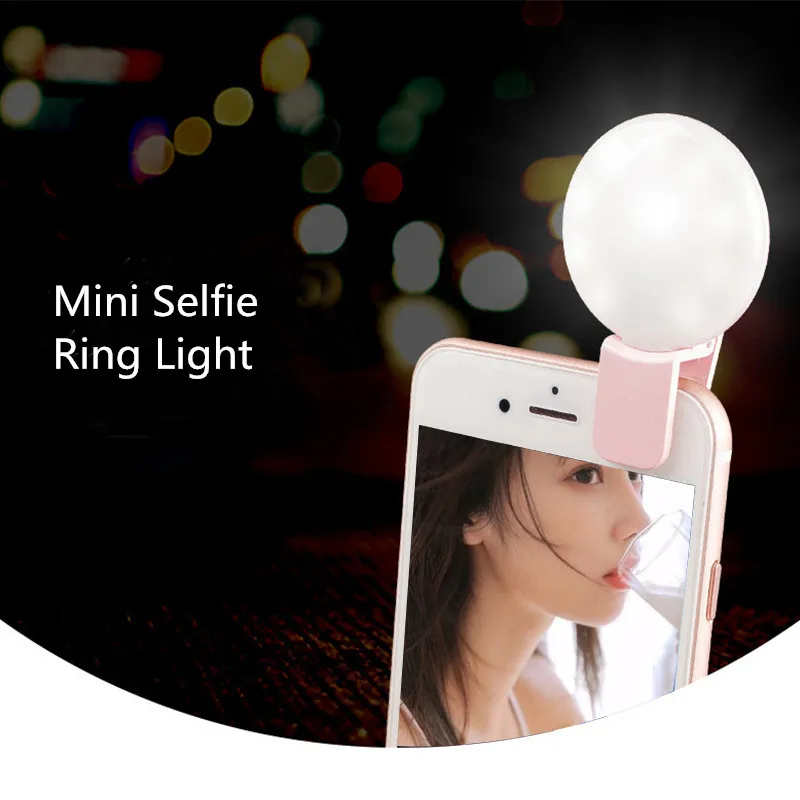 Anneau lumineux LED pour selfie, aste par USB, 2022 mAh, pour téléphone,  iPhone, Samsung, Xiaomi, Huawei, 250 - AliExpress