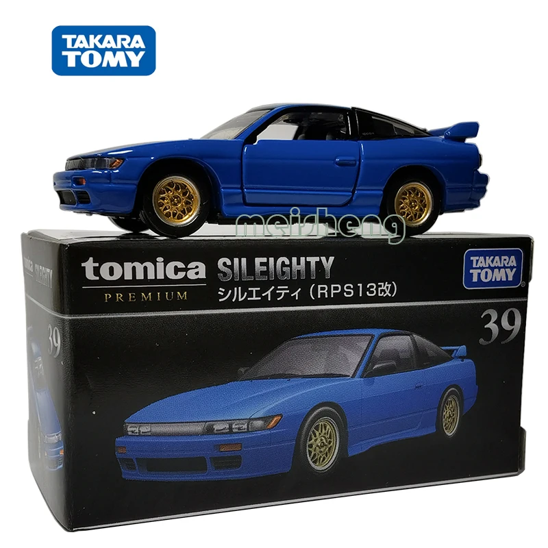 TAKARA TOMY TOMICA Premium TP39 Sileighty Sil80 RPS13 Alloy Diecast Metal Car Model Vehicle Toys Gifts Collect Ornaments