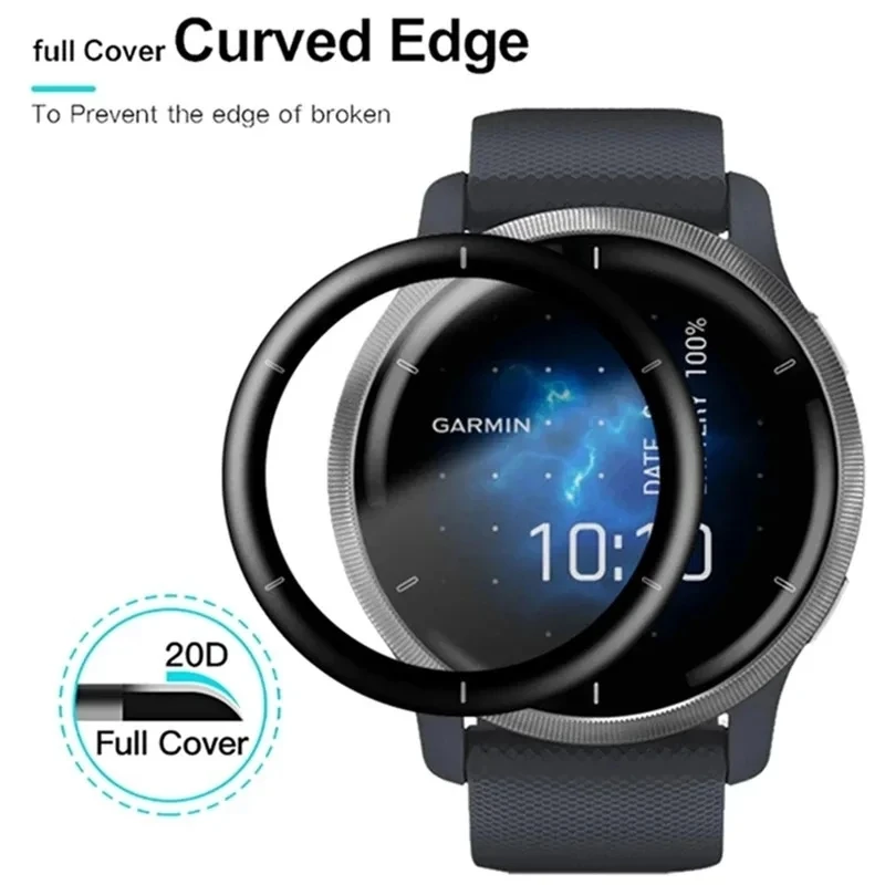 

3D 2PCS PMMA Film For Garmin Venu 3 3S Screen Protector Film For Garmin Venu 3 S SmartWatch (Not Glass)