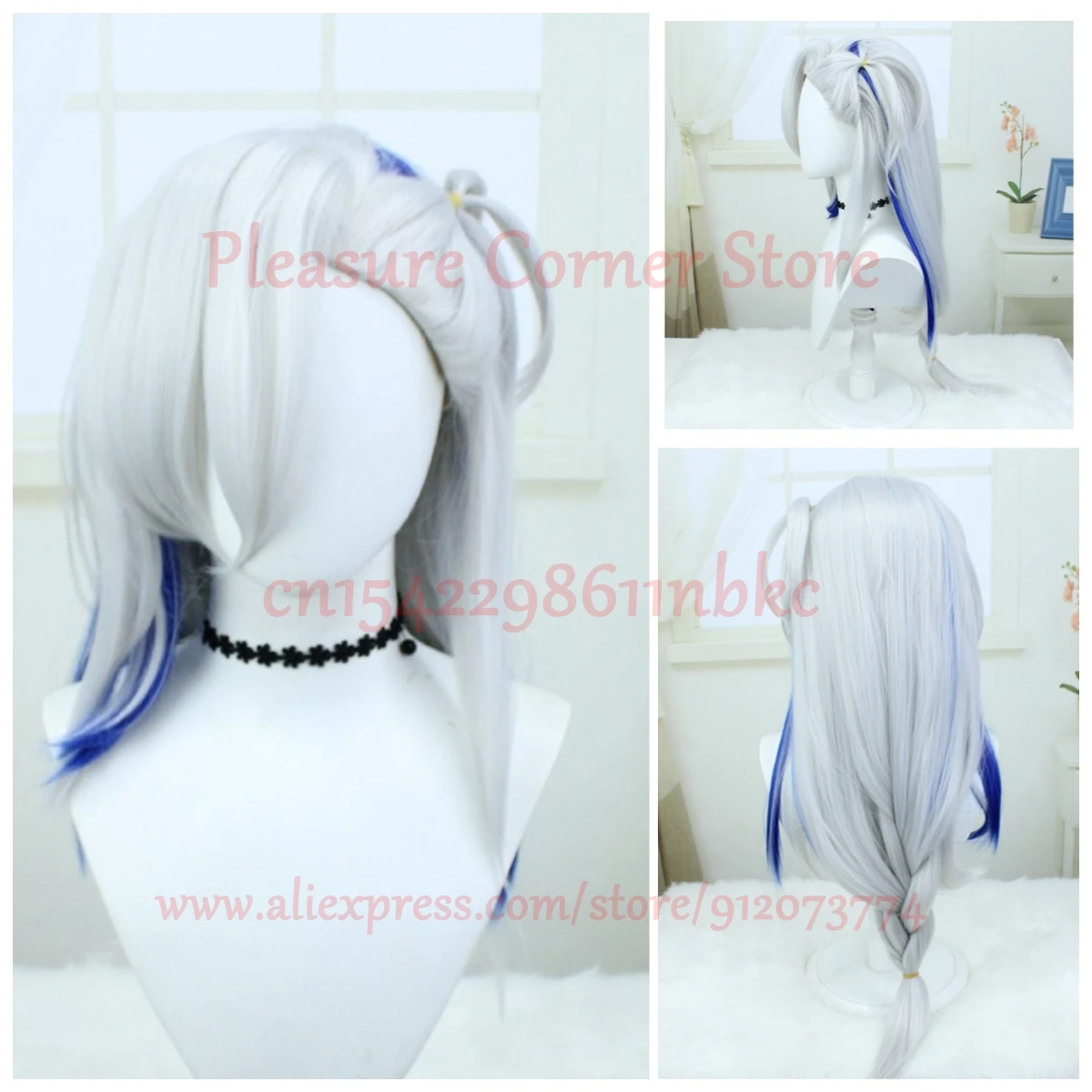 Neuvillette Cosplay Costume cosplay costume cosplay prop Full Set Genshin Impact Game Cosplay Shoes Outfit Uniform Suits Neuvillette Wig Props