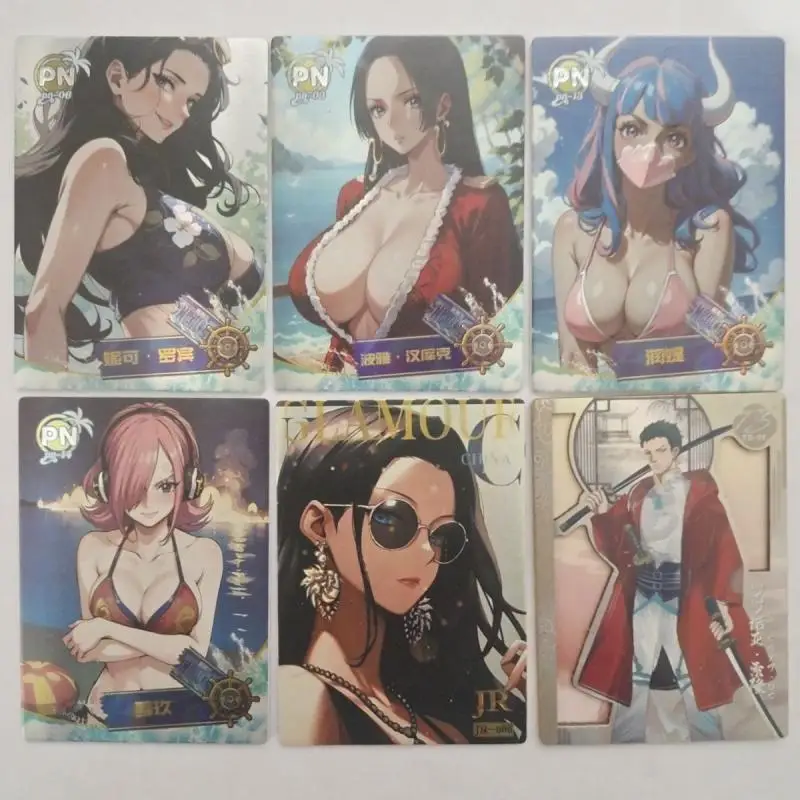 

Аниме One Piece Boa Hancock Monkey D Luffy Nico Robin Roronoa Zoro головоломка коллекционные карты игрушки для детей подарки на день рождения