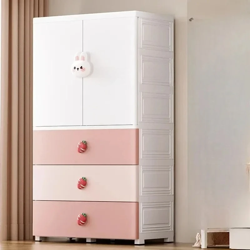 # Étagères en plastique pour enfants, armoire de rangement, organisateur, armoire pour filles, placard enfant, meubles MR50CW 1