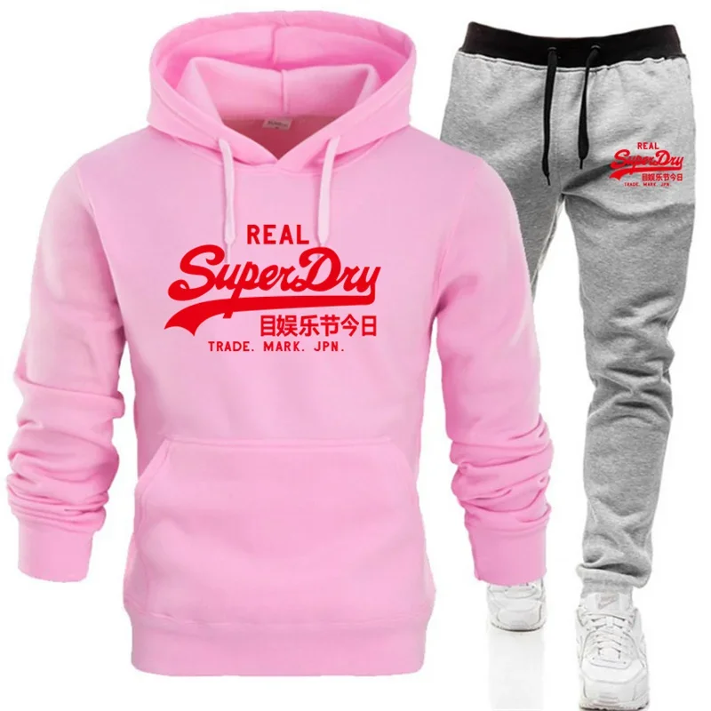 2024 New Fashion Men's and Women's Sportswear Brand Set+High Quality Autumn and Winter Showcase Casual Jogging Set