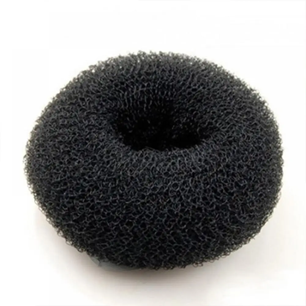 Plaat Haar Donut Haarknot Maker Roller Diy Magic Elastisch Schuim Spons Haar Styling Tools Prinses Haar Accessoires S/M/L