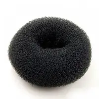 Lot de 3 : Outils de coiffure pour chignon en éponge élastique magique, type donut, pour faire soi-même, accessoires de princesse S/M/L 5