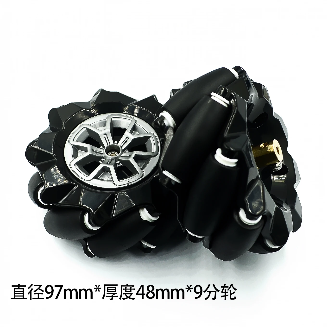 1 Paar mcnam Rad omni direktion ales Rad 48mm 60mm tt Motor intelligentes Auto mobiles Auto für Arduino – Detail 6
