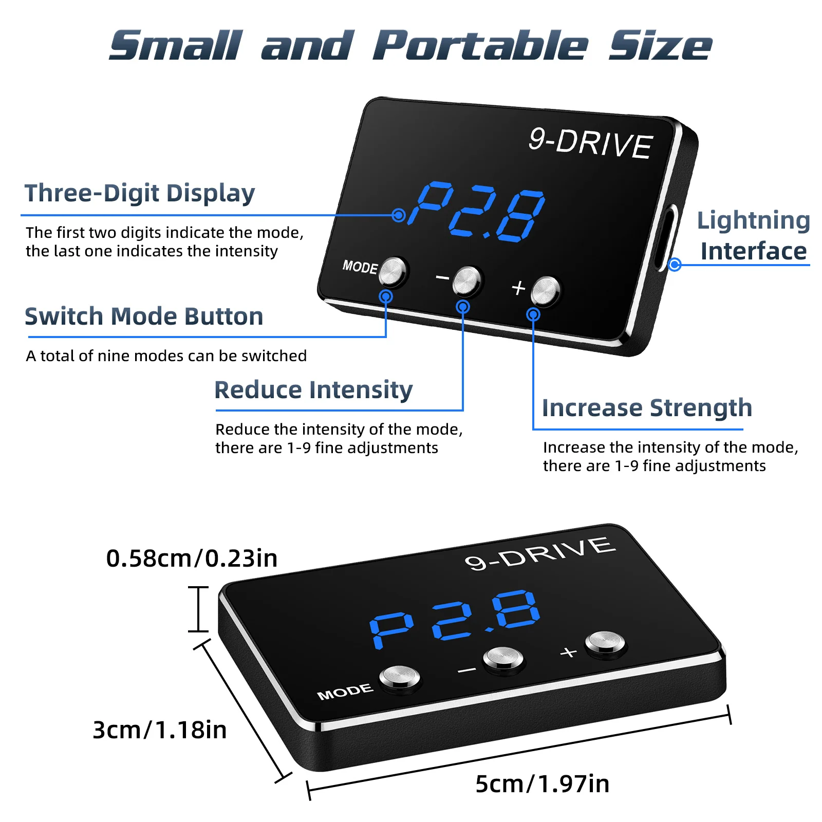 Controller di Risposta dell'Acceleratore per Auto, Plug & Play, Booster Digitale per Pedale, Potenziatore di Accelerazione con 9 Modalità di Guida - Image 4