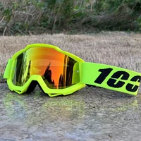 Lunettes de moto de haute qualité, lunettes de course de motocross, lunettes de cyclisme, lunettes de VTT, 100 6