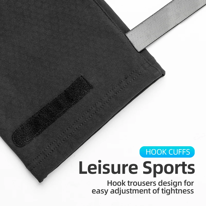 ROCKBROS YPK030 Bike Pants Winter Bicycle Long Pants Thermal Fleece Reflective Cycling Pants Warm Windproof Men Sport Trousers EUR Size - Image 5