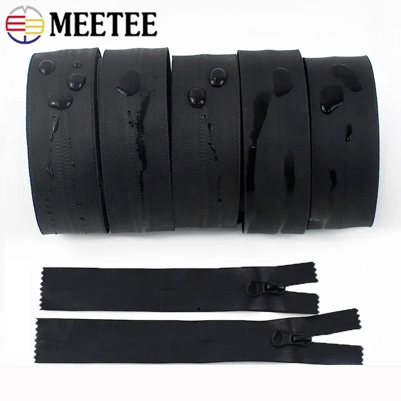 2-5Pcs15-100cmWaterproofReverseNylonZippersforSewingBagClothesZipperTentsJacketClosureZipRepairKitDIYAccessory-AliExpress