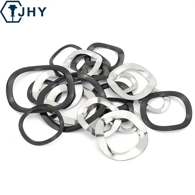 CarbonSteelStainlessSteelWaveSpringWashersM3M4M5M6M8M10M12