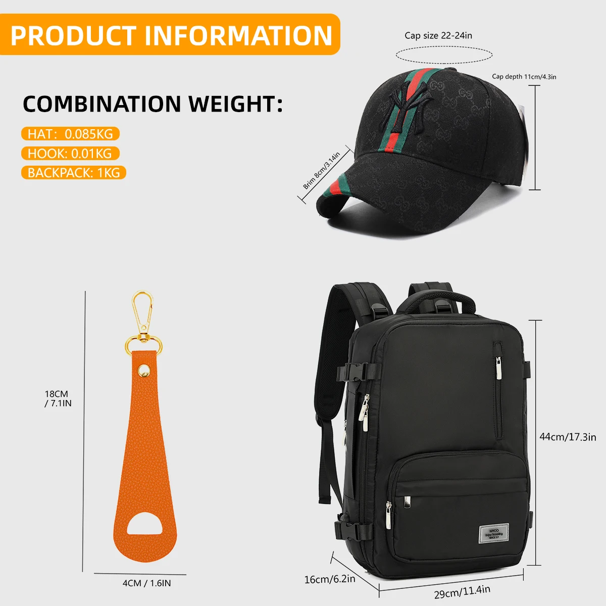 Breathable Baseball Cap for Men and Women, Running Cap, Sun Hat, Outdoor Baseball Cap, Summer Sun Hat with Business Function Package