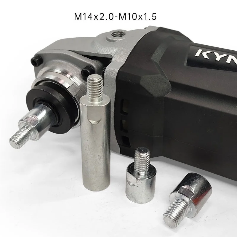 Angle Grinder Polisher Interface Connector Adapter - Thread Converter Screw with Connecting Rod Nuts