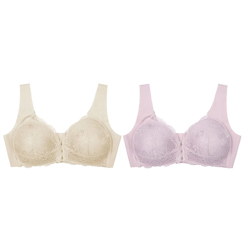 Sora Bra 5D Shaping Front Closure Bra Seamless Soft Lace Bras