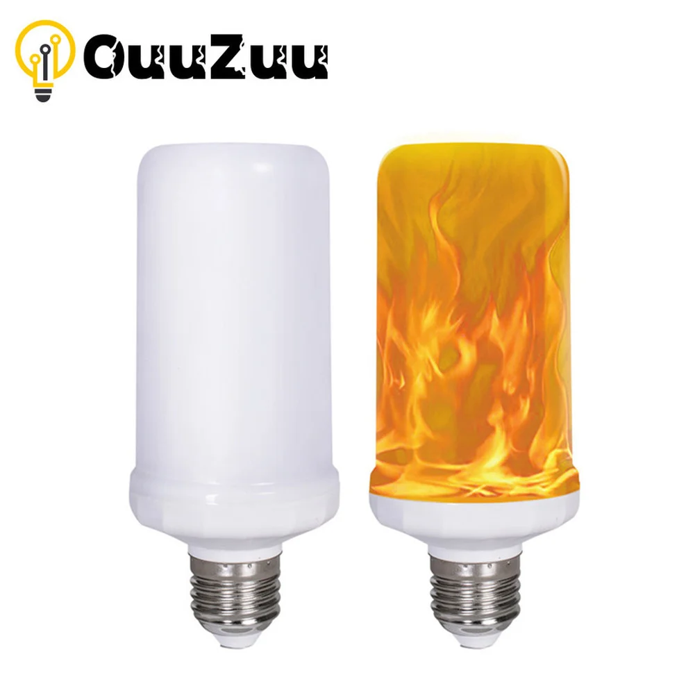 

Phlanp LED E27 Flame Bulb LED Light Dynamic Flame Effect 220v for Home Lighting Outdoor Garden Wall Lawn Decoration effect bulb