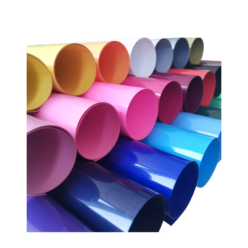 Multi PU Heat Transfer Vinyl Iron-on T-Shirt Film Heat Press Vinyl Roll HTV Printing Clothing For Decor DIY heat transfer vinyl
