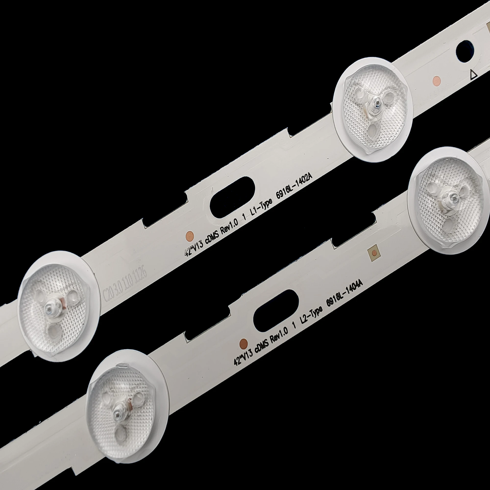 Tira de Led para tv Lcd lg 42 42ln5200 6916l1402a 6916l-1403a 6916l-1404a 6916l-1405a 42ln549c 42ln541c 42ln5300 42ln5204 - Imagem 5