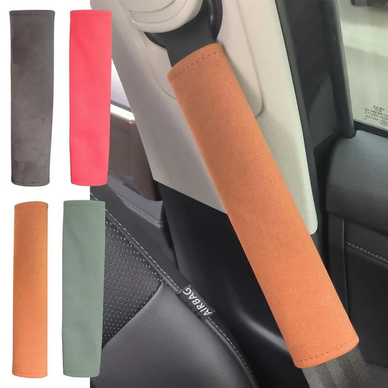 

Seat Belt Cover Pad Car Safety Belt Shoulder Cover Breathable Protection Protect Neck Seat Belt Padding Car Interior Accessories