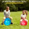 18" Hopper Ball with Handle Bouncing Ball Marble Bouncy Balls Hopping Toys Inflatable Hop Ball Jumping Ball for Boys Girls 4