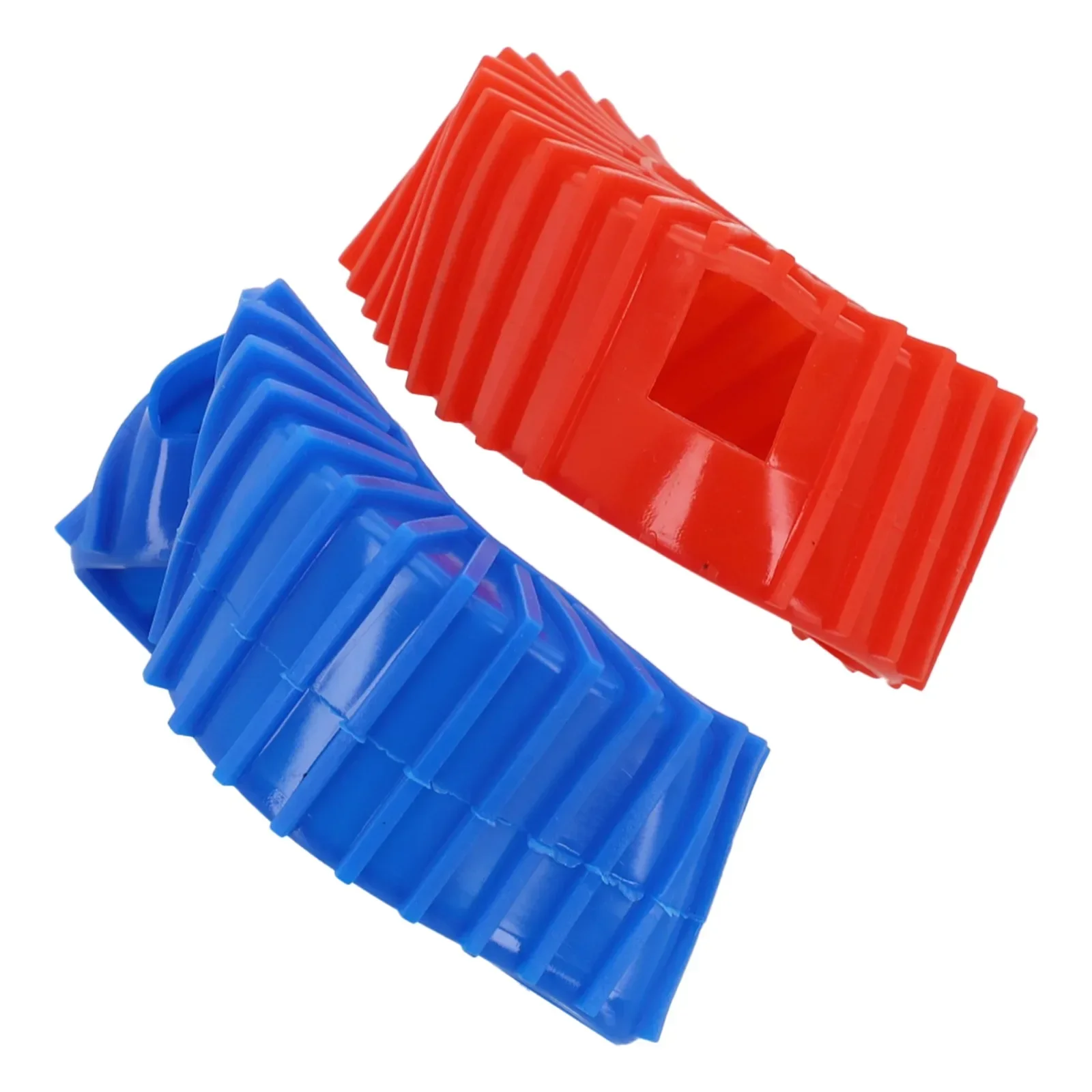Protective Cover For 70mm 2.76 In. (2-3/4") OD Manifold Gauge Protective Boot Covers For Gauges Red Blue Pressure Gauge Cover